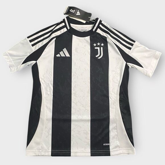 Adidas Juventus FC 2024/25 Youth Stadium Home Soccer Jersey IT3552 size Small